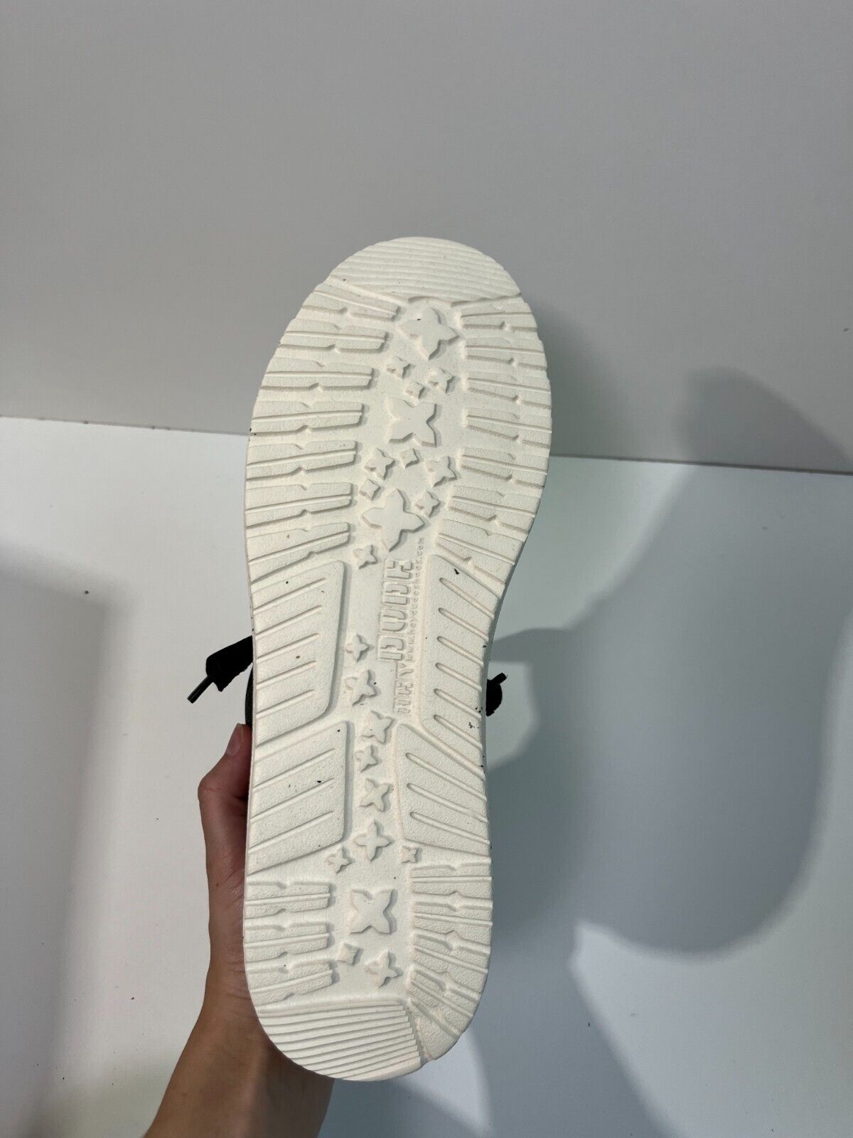 Hey Dude Men's 12 Wally Stretch Canvas Slip On Casual Shoes Black 110384900