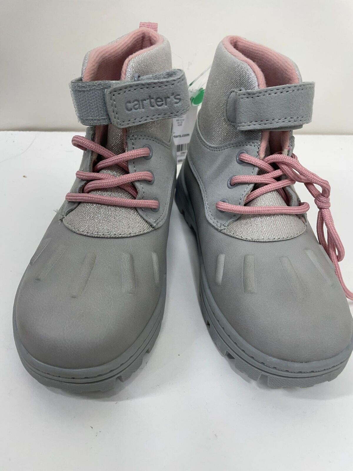 Carters Girls 2Y New Grey Duck Boots Kids Youth Pink YF22H15H