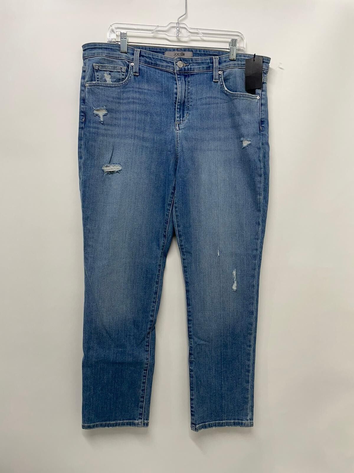 Joes Jeans Womens 32 Slim Boyfriend Heavy Grinde Distressed Ripon Wash Denim 36