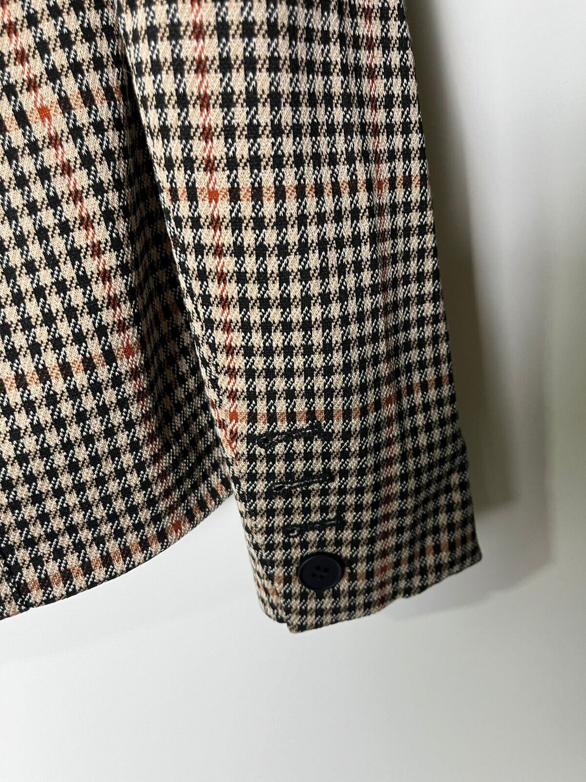 RD Style NY&C Womens S Eva Mixed Plaid Ponte Blazer Charcoal 41278639
