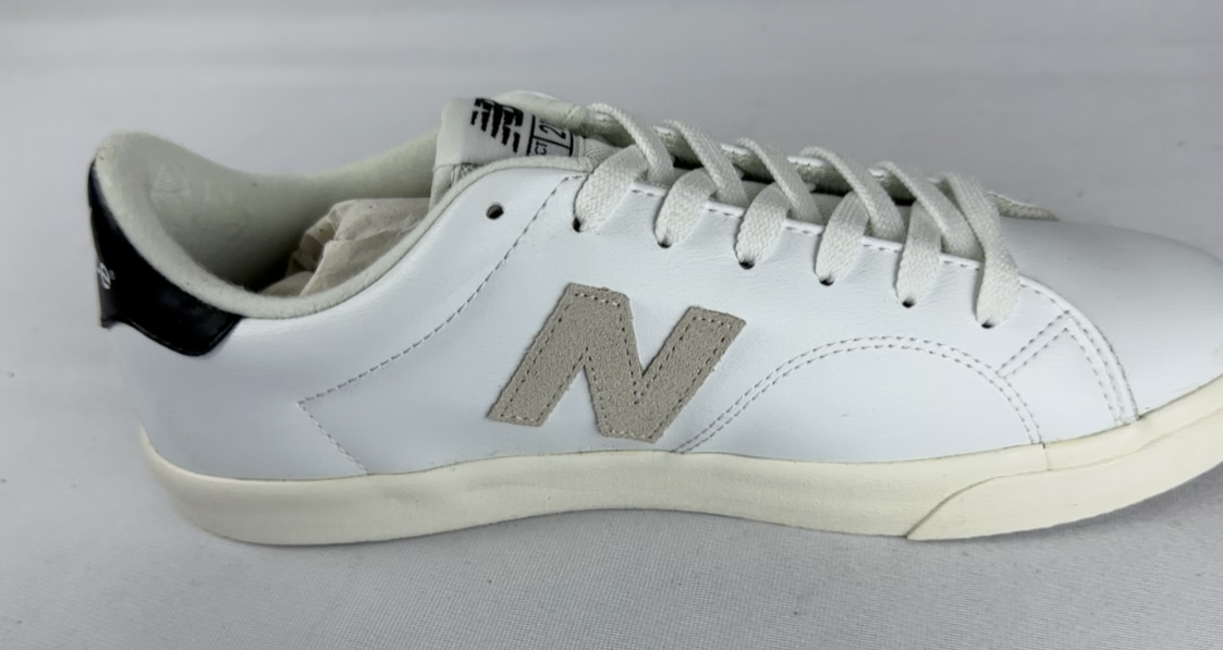 New Balance 210 Mens 10 Pro Court White Black Skateboarding Shoes CT210WLB