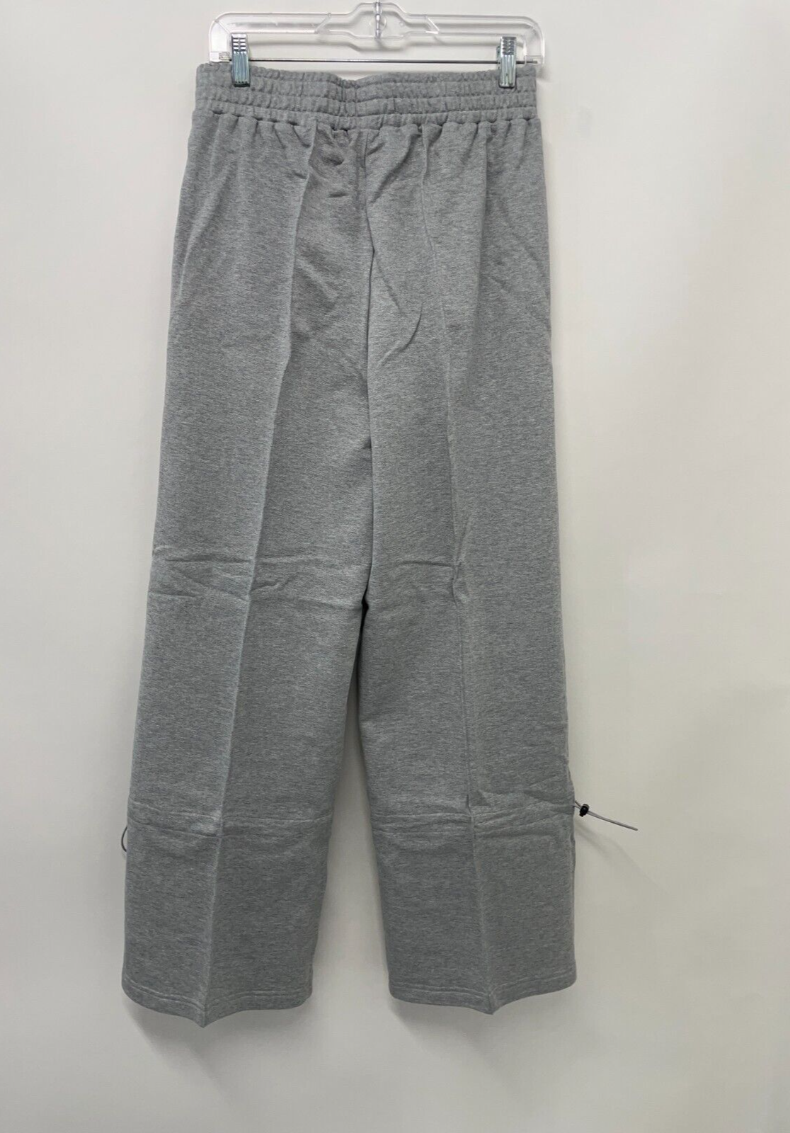 The World Is Your Oyster Mens M Embroidered Lounge Pants Gray Elastic Waist