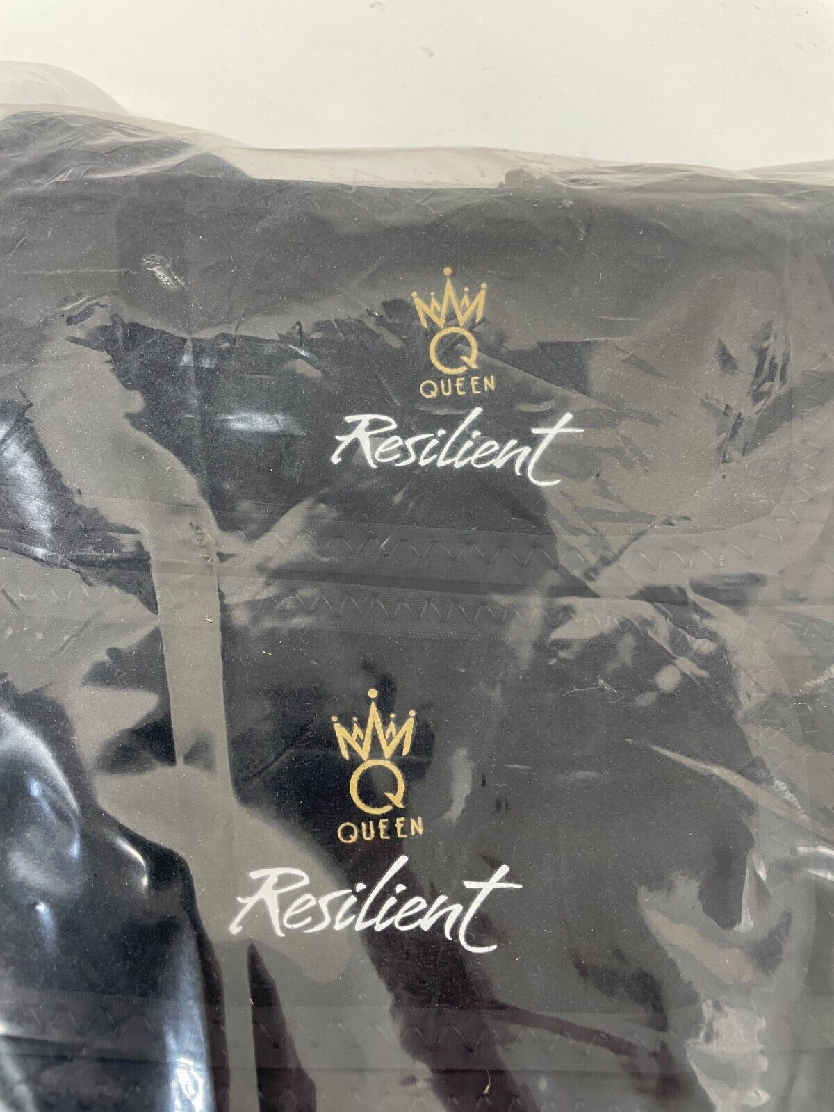Queen Resilient Womens 4XL Triple Belt Snatch & Sweat Waist Trainer Black