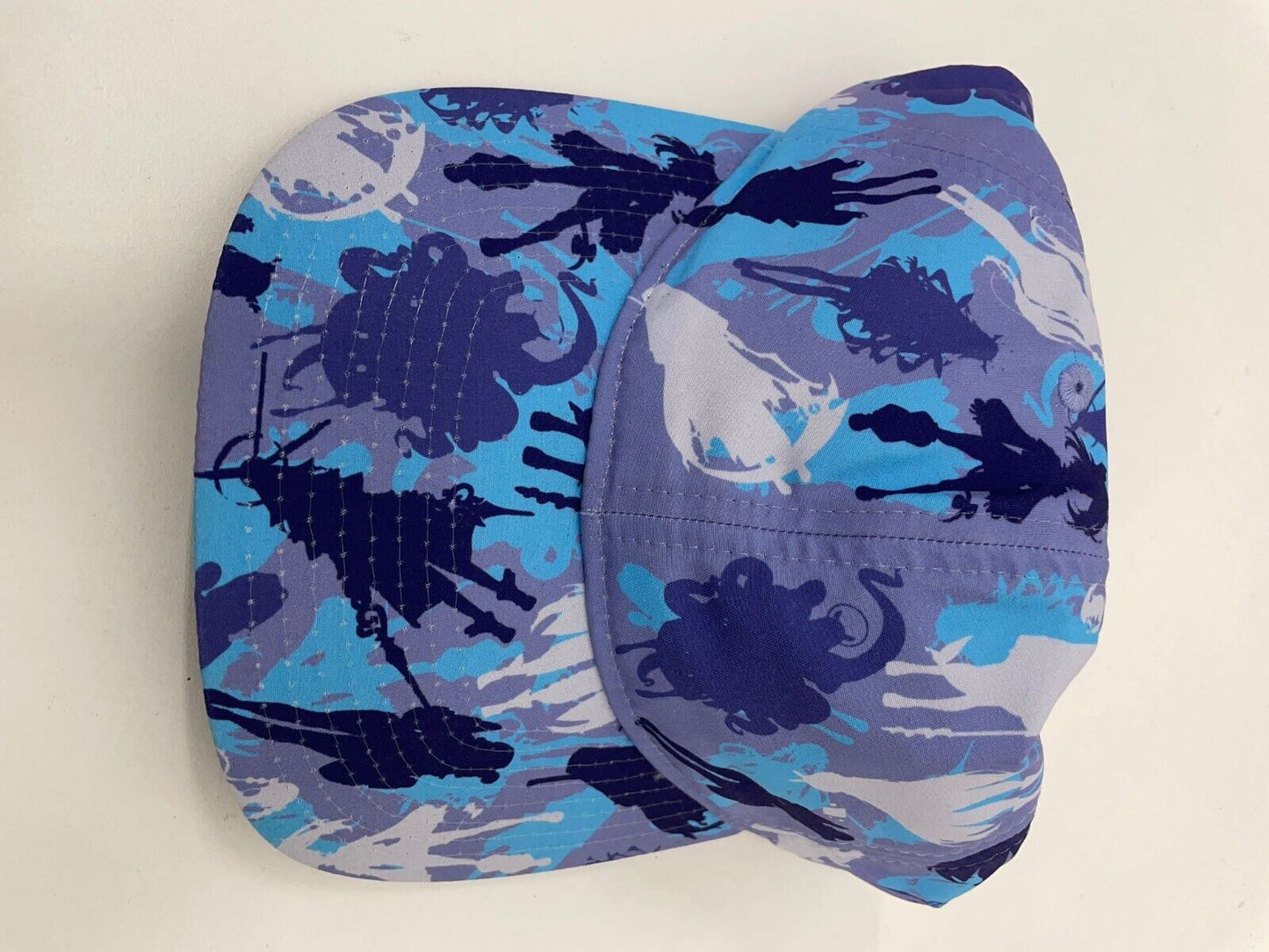 Hololive New Unisex OSFA English Collaboration Cap Blue Super Expo Camo Era Hat