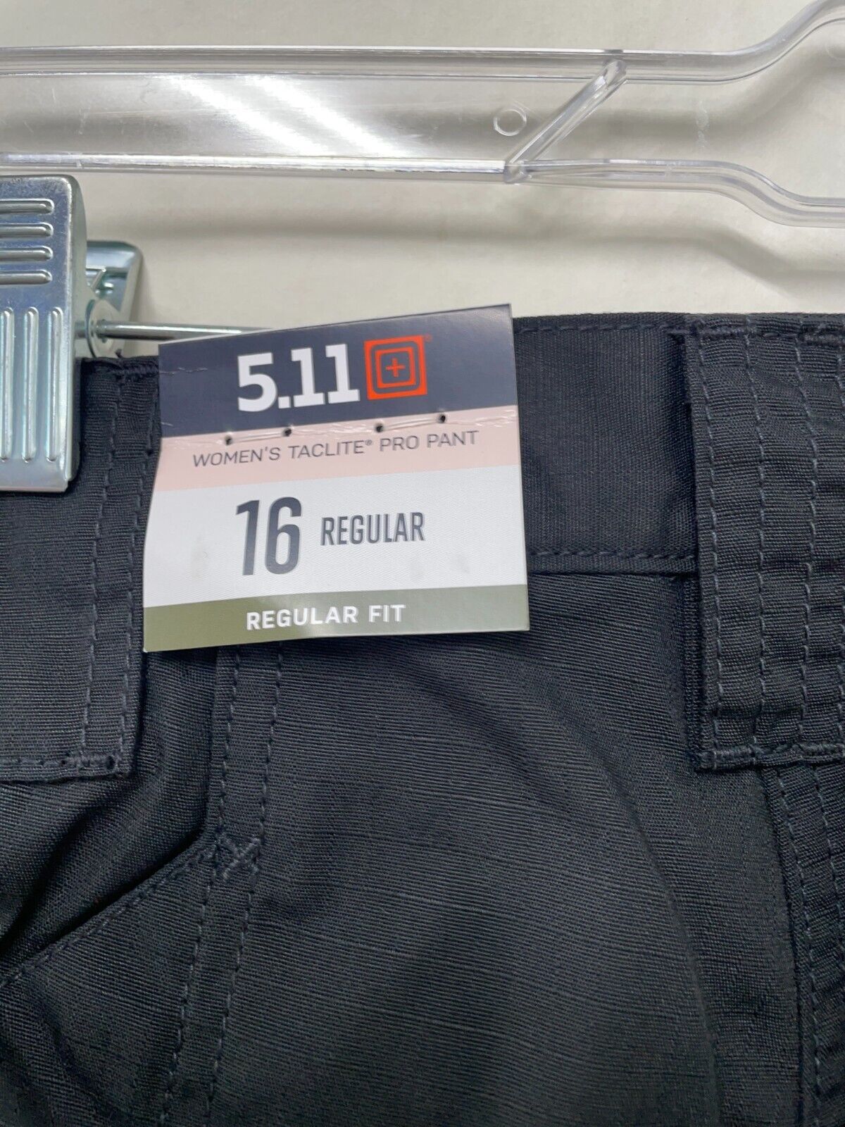 5.11 Womens 16R Taclite Pro Ripstop Pant Black Lightweight Cargo Pockets 64360
