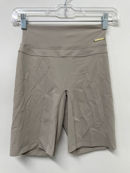 Gymshark Womens S Whitney Simmons Cycling Bike Shorts Mink Beige Compression