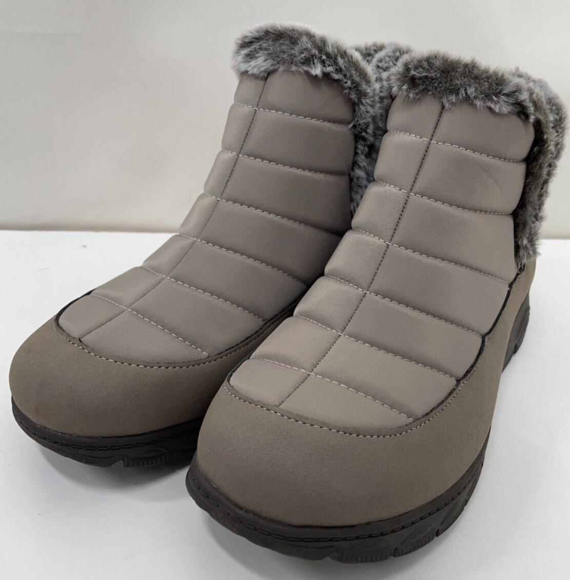 JBU by Jambu All Terra Traction Womens 9 Granite Ankle Winter Boot Taupe B1GRA54