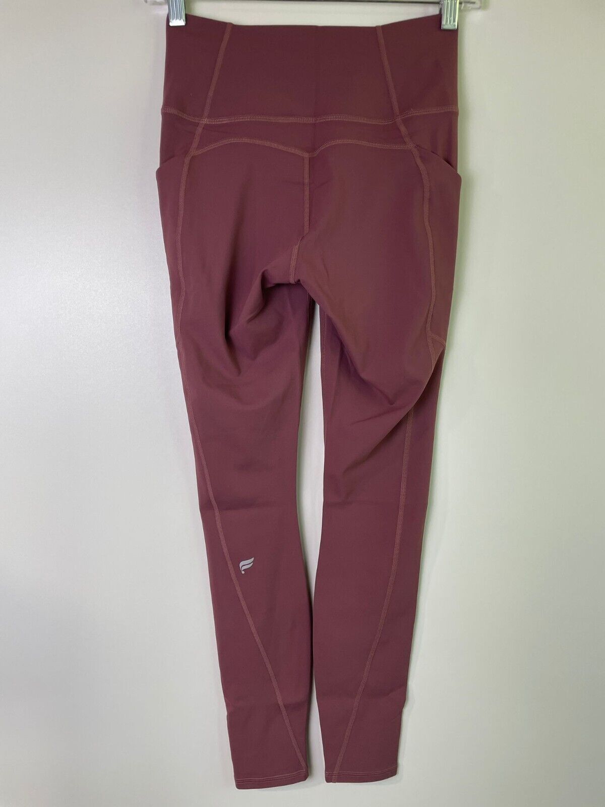 Fabletics Womens XS Oasis PureLuxe High-Waisted Legging Moonlight Gym Yoga Mauve