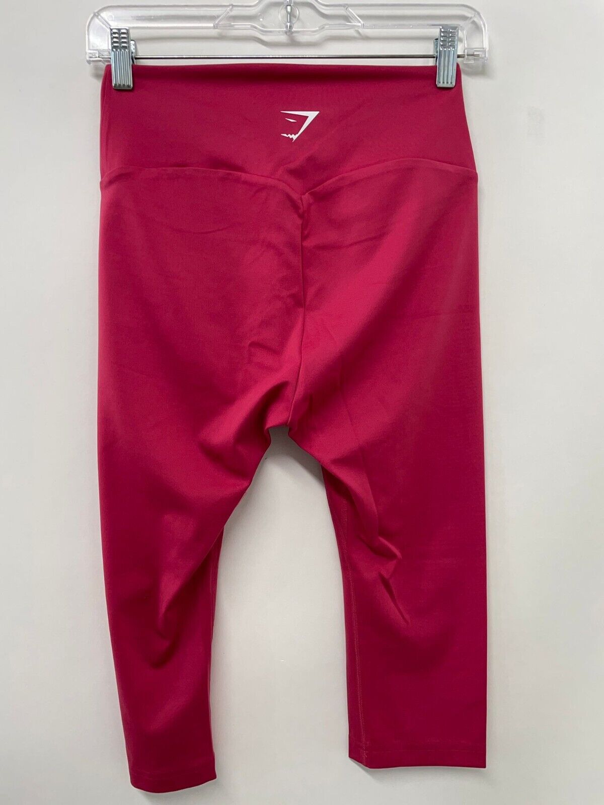 Gymshark Women's L Training Cropped Leggings Raspberry High Rise Capri B1A1U