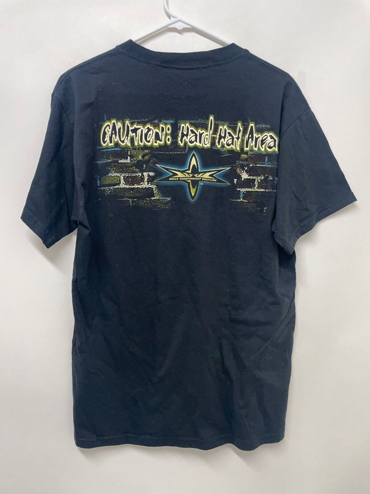 WCW Mens M Bad to the Bone Goldberg Hulk Hogan Sting T Shirt Deadstock Vintage