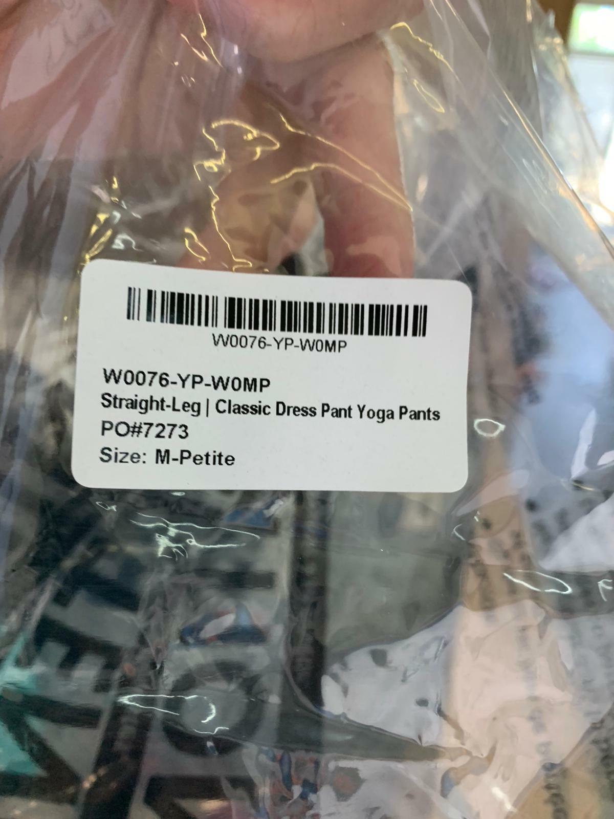 BetaBrand Womens PM Straight Leg Classic Dress Pant Yoga Pants Charcoal Grey