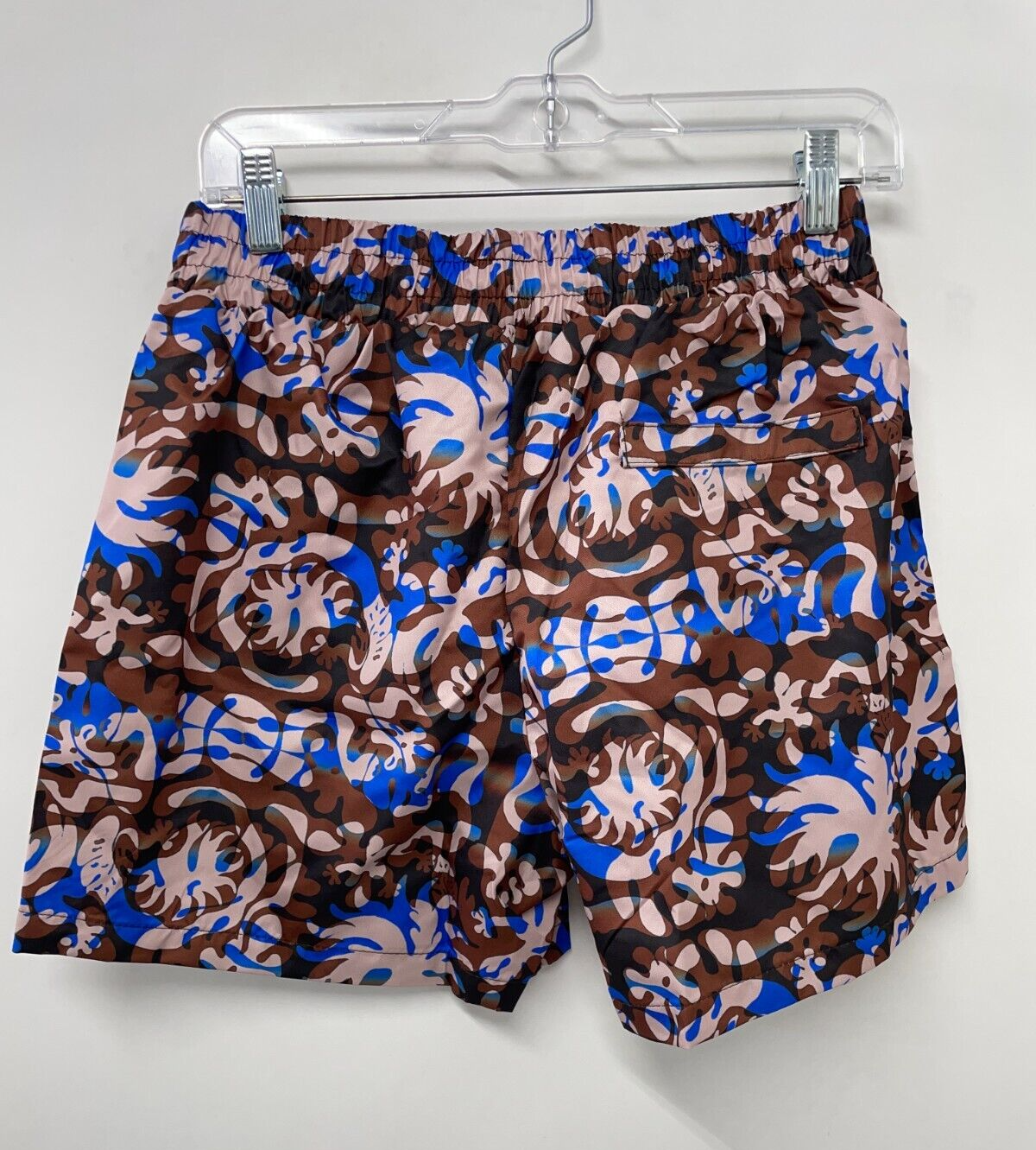 Reclaimed Vintage ASOS Mens S Swim Shorts 90s Celestial Print Lined Trunks