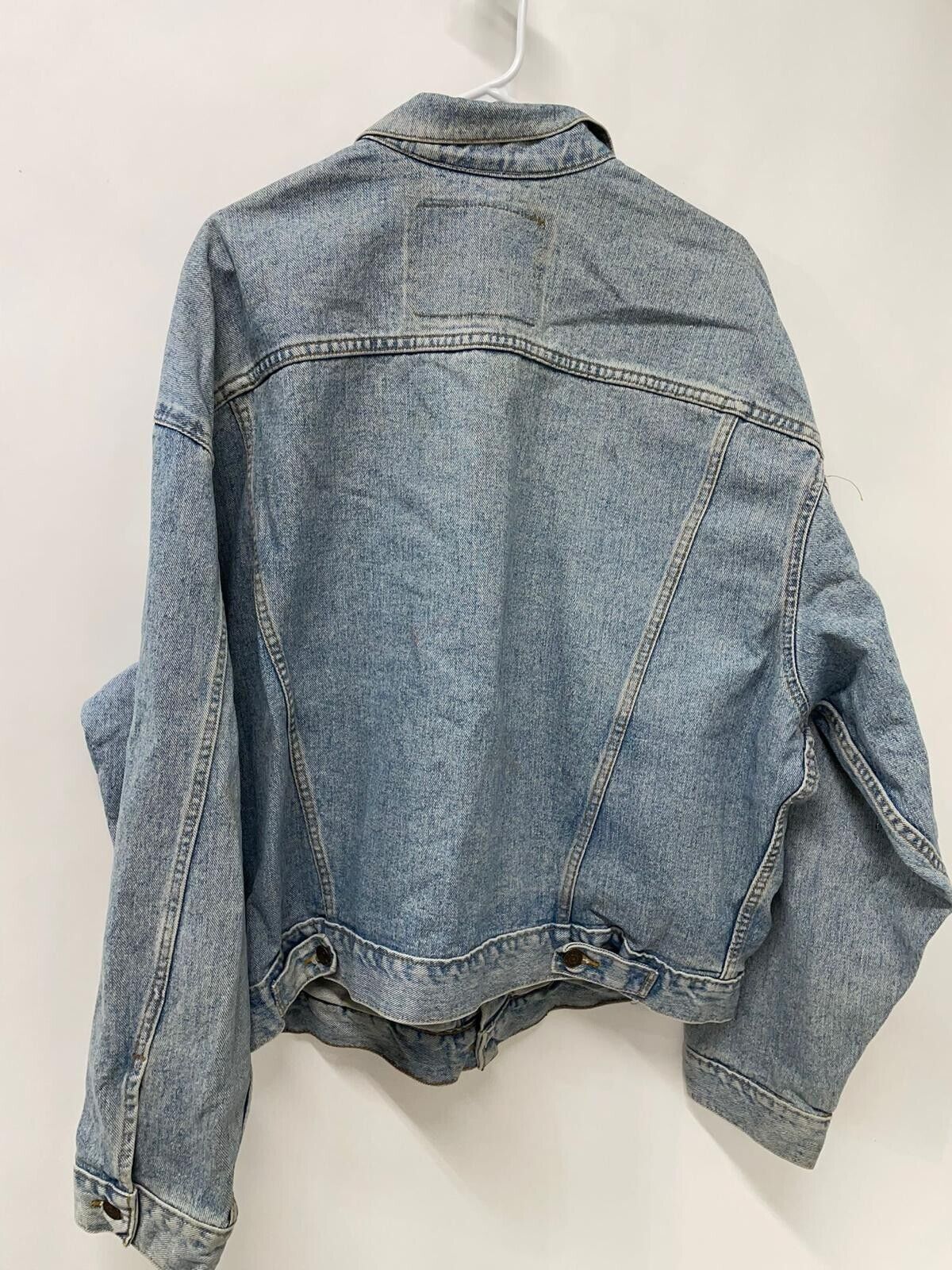 Levi's Mens XL 70598 Vintage Button Down Trucker Jacket Light Wash Denim Canada