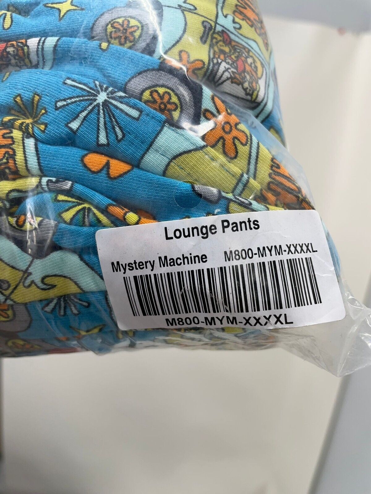 MeUndies Adult Mens Scooby Doo Mystery Machine Lounge Pants PJ Pajama Blue
