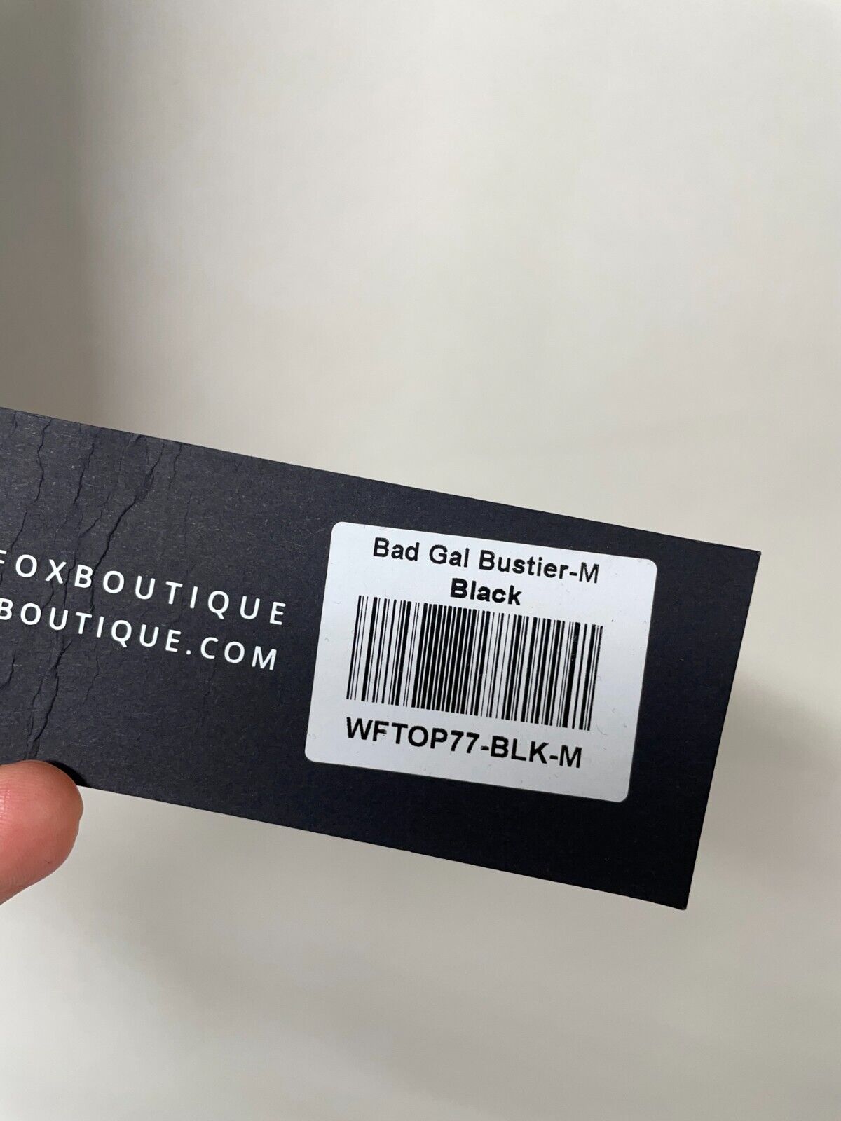 White Fox Womens L Bad Gal Bustier Black Hook & Eye Front Mesh Crop Top WFTOP77