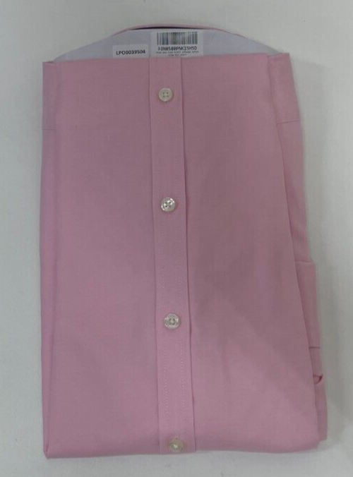 Charles Tyrwhitt Mens 15.5-35 Cutaway Extra Slim Fit Non-Iron Twill Shirt Pink