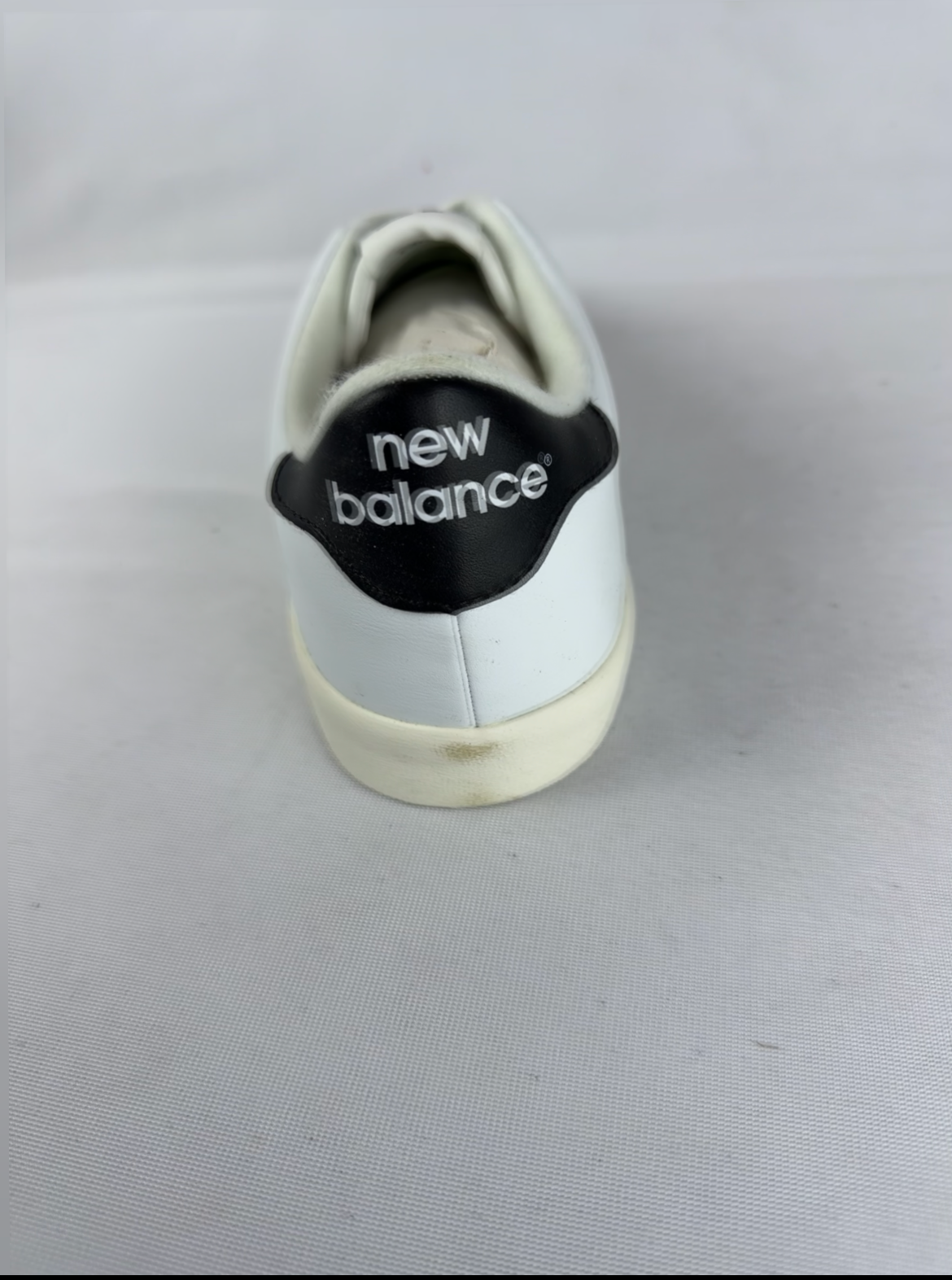 New Balance 210 Mens 8 Pro Court White Black Skateboarding Shoes CT210WLB