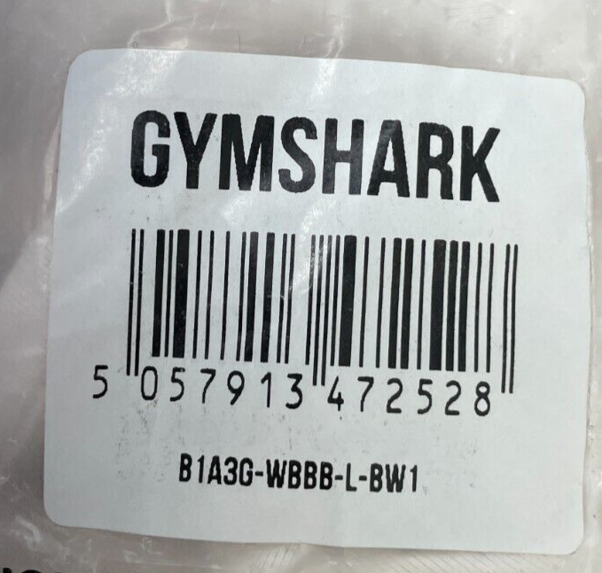 Gymshark Womens L Training Long Sleeve Crop Top Cream Athletic Tee Shirt B1A3G