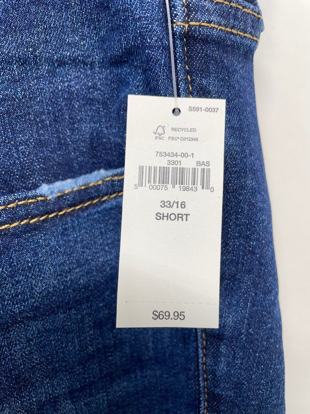 Gap Women 33 16S 16P Universal Mid Rise Jegging Jeans Denim Washwell Dark Indigo