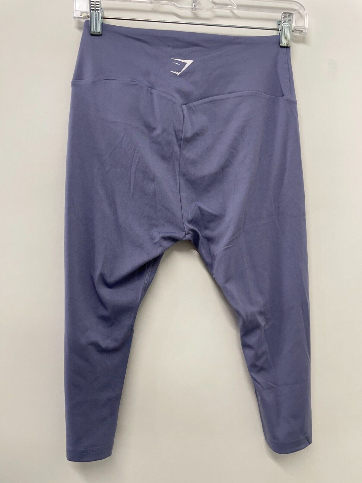 Gymshark Women's L Training Cropped Leggings Light Blue High Rise GLLG4716 NWT