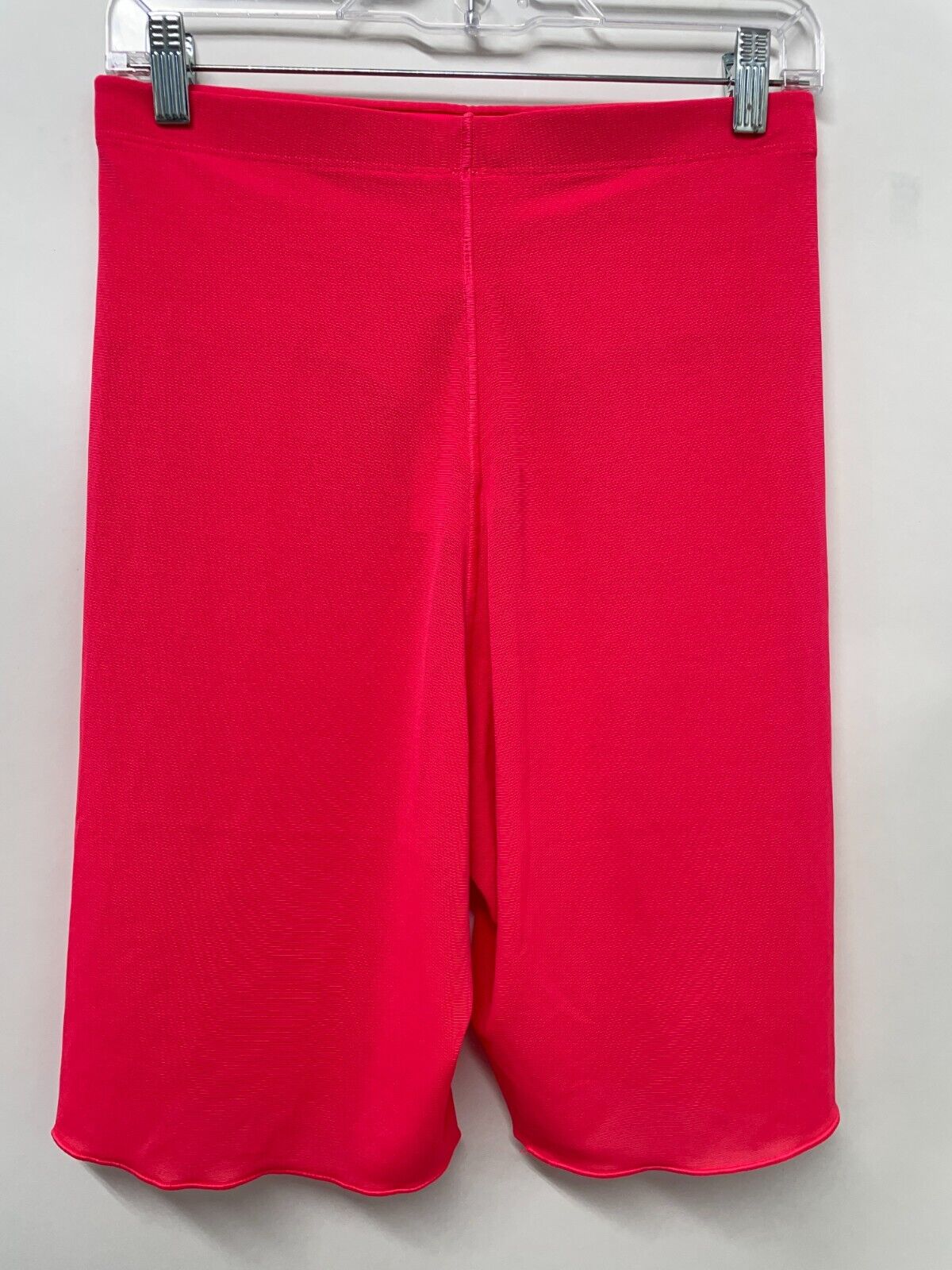 Yitty Women's XL Mesh Me Smoothing High Waist Short Neon Pussy Pink No Show NWT