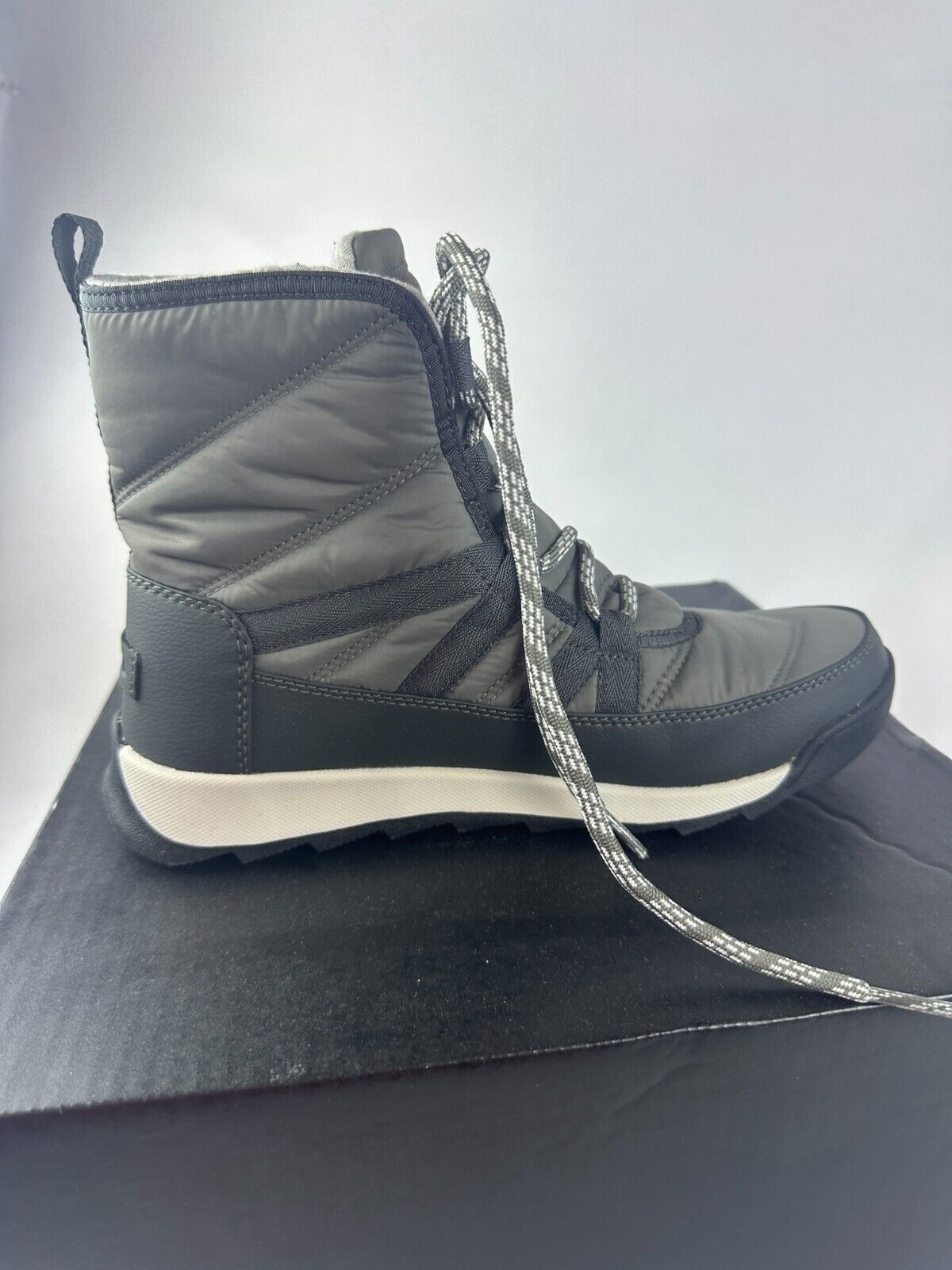 Sorel Womens 9.5 Whitney II Short Lace Boot Quarry 1921341052 Sporty Winter Snow