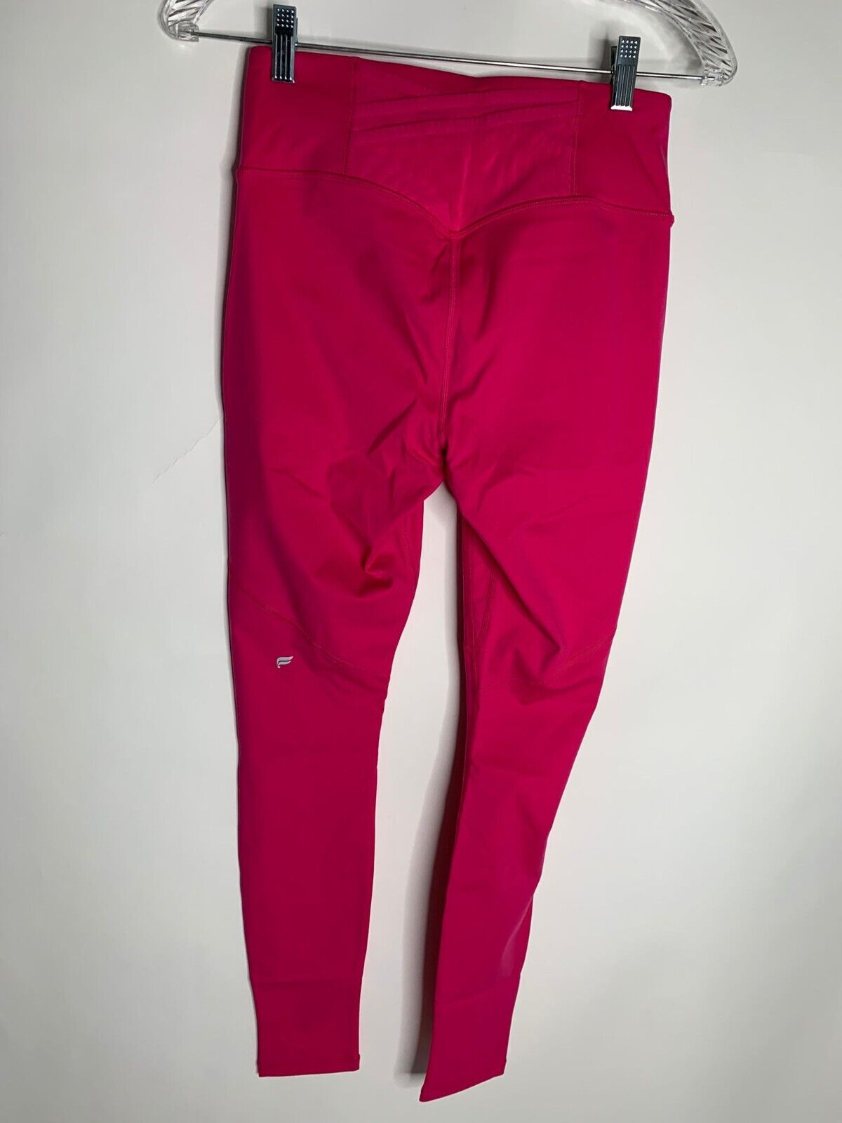 Fabletics Womens M Trinity High Waisted Pocket Legging Dark Pink Motion365