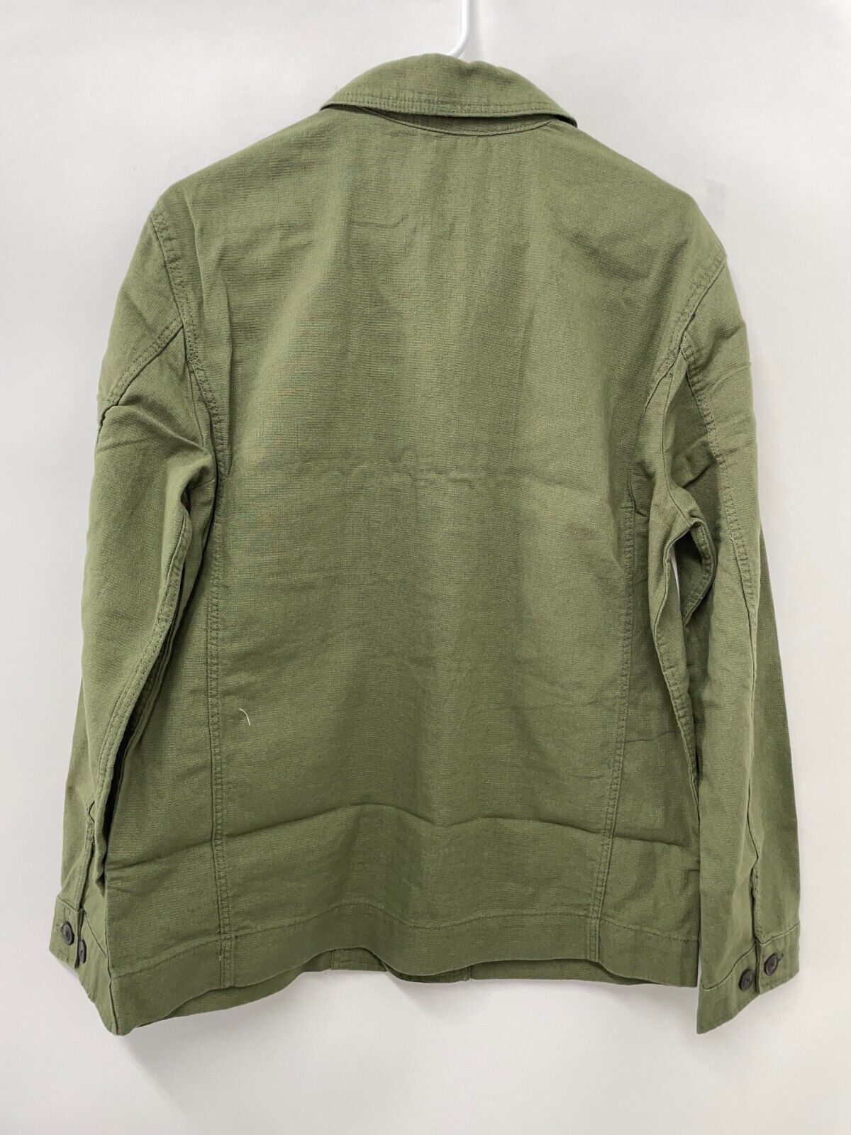 Selected Homme Men's M Molton Jacket Olivine Green Organic Cotton 16083576 NWT