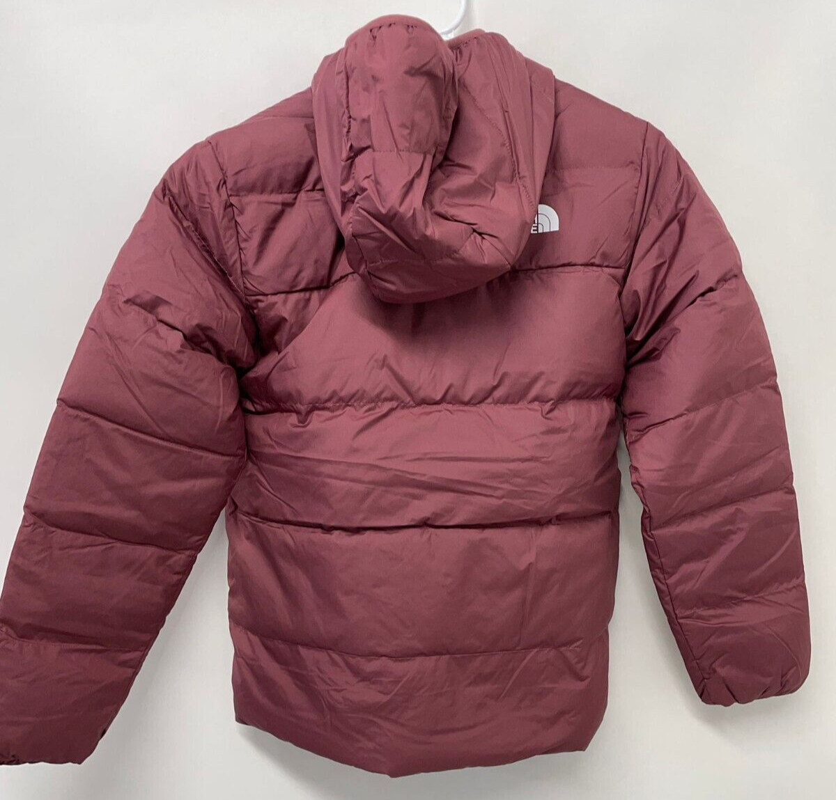 The North Face Girls XL 14/16 North Down Filled Fleece Lined Jacket Parka Mauve