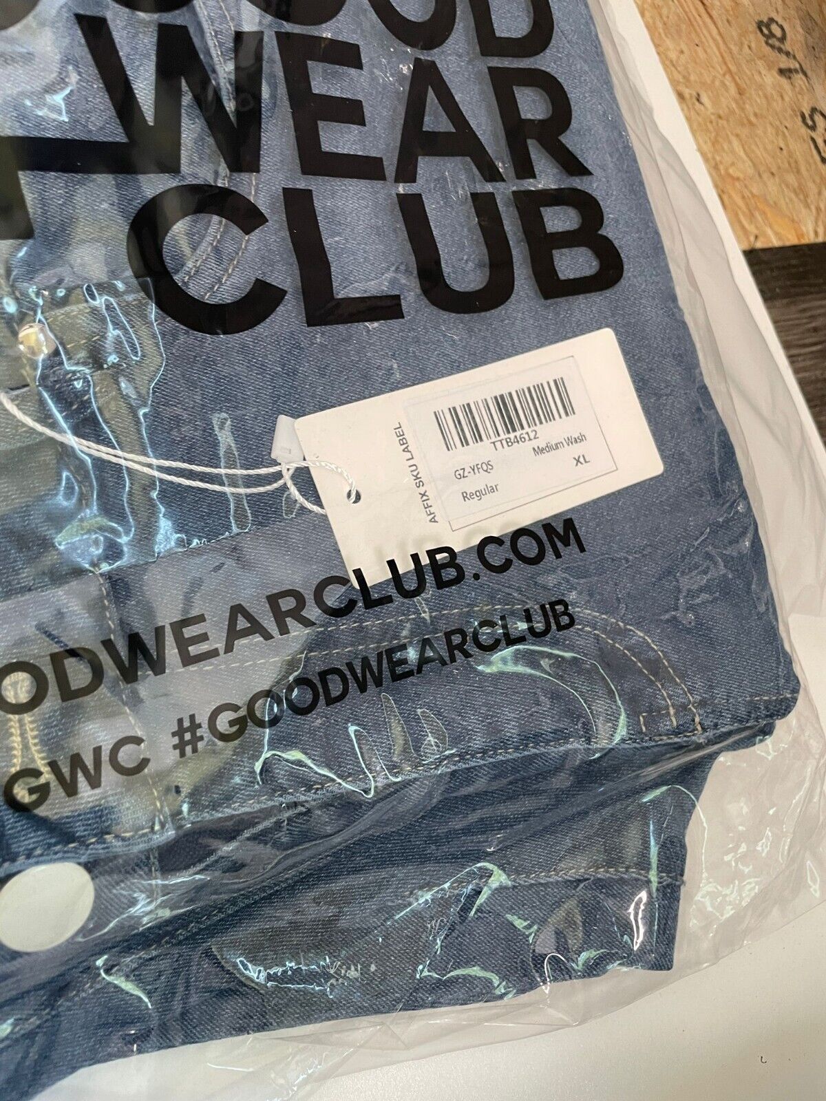 Lot of 12 Good Wear Club Womens Denim Jeans Flare Blue Taller Wholesale Resale