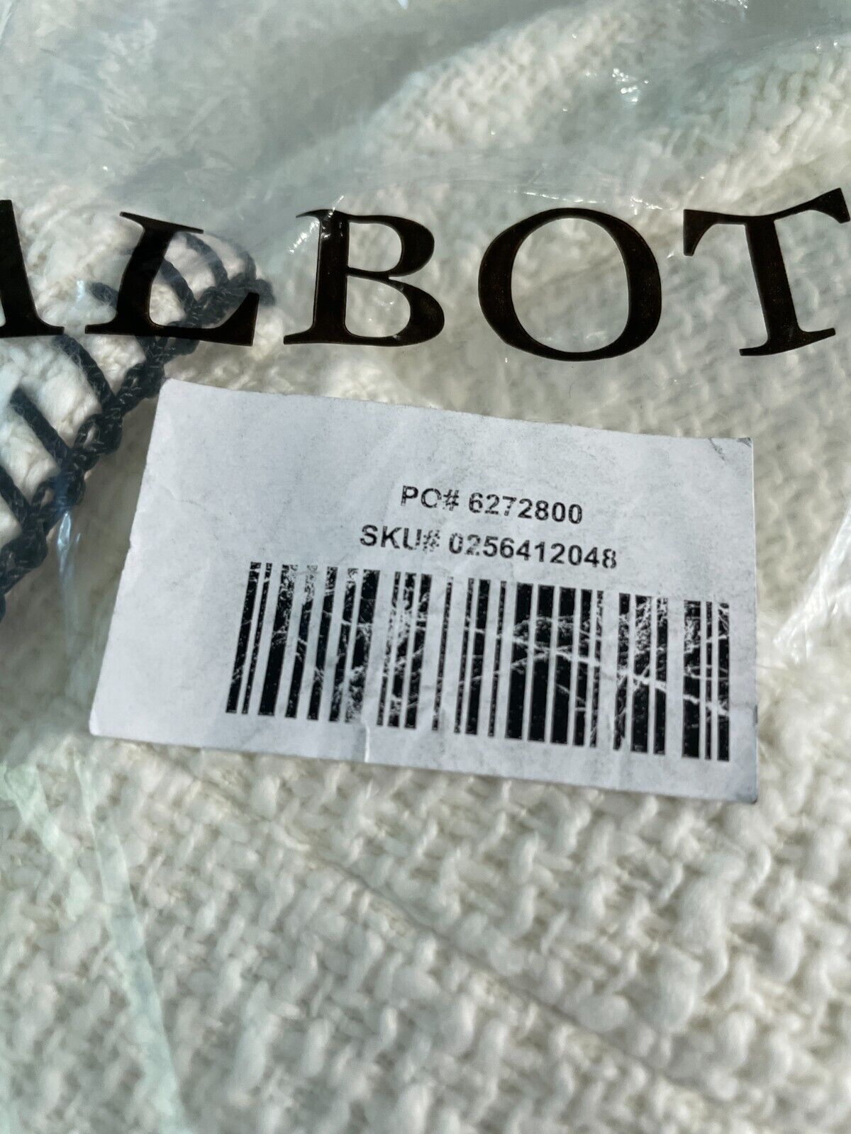 Talbots Women's Plus 22W Contrast Stitch Classic Blazer Jacket Ivory P233019517