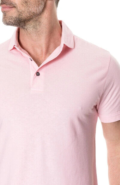 Rodd & Gunn Mens 2XL Rose Pink Wilsons Bay Sports Fit Polo Shirt Cotton