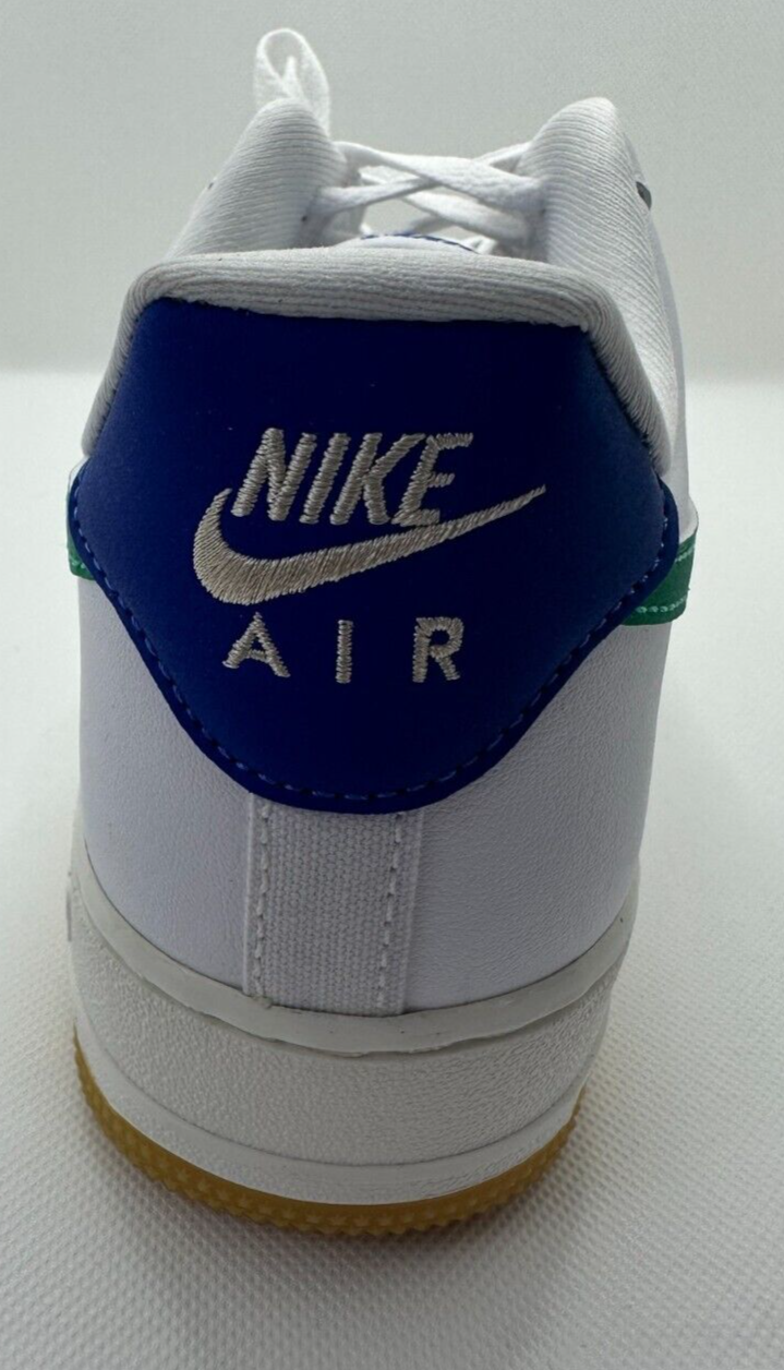 Nike Womens 7.5 Air Force 1 '07 White Stadium Green Casual Shoes DD8959-110