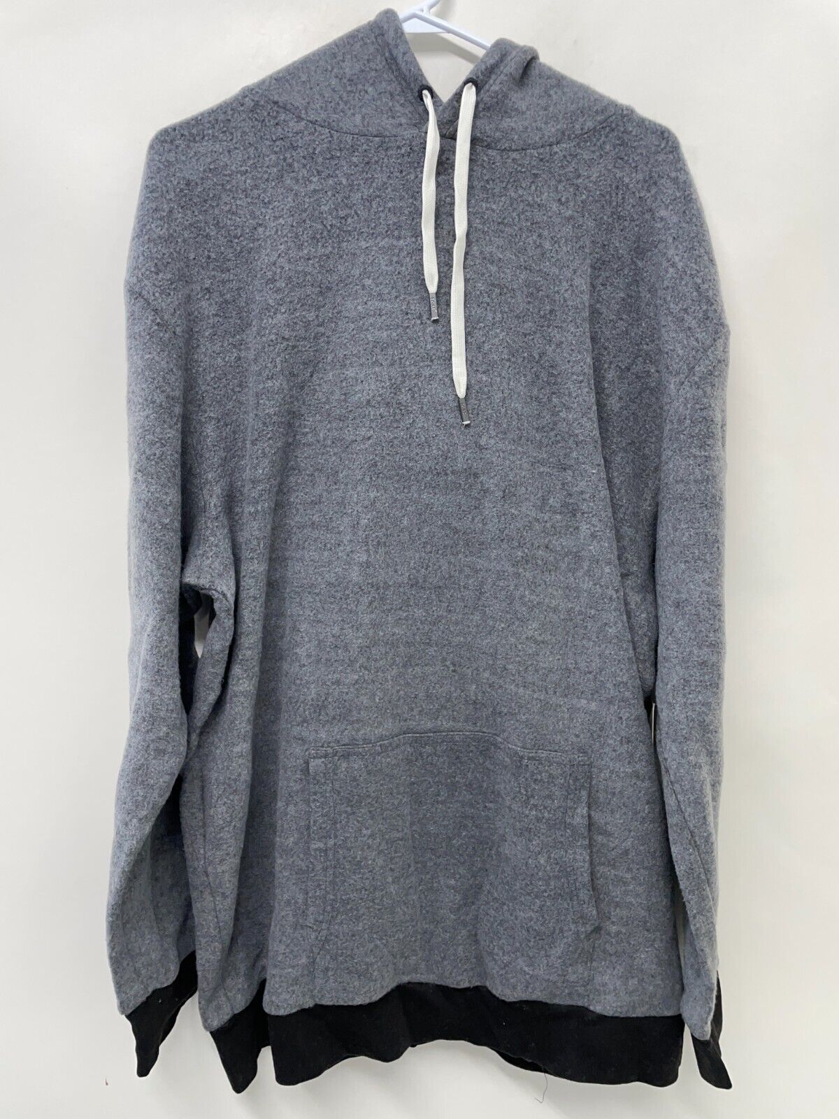 Feat Adult XXL BlanketBlend Hoodie Hazy Black Unisex Pullover Sweatshirt Men