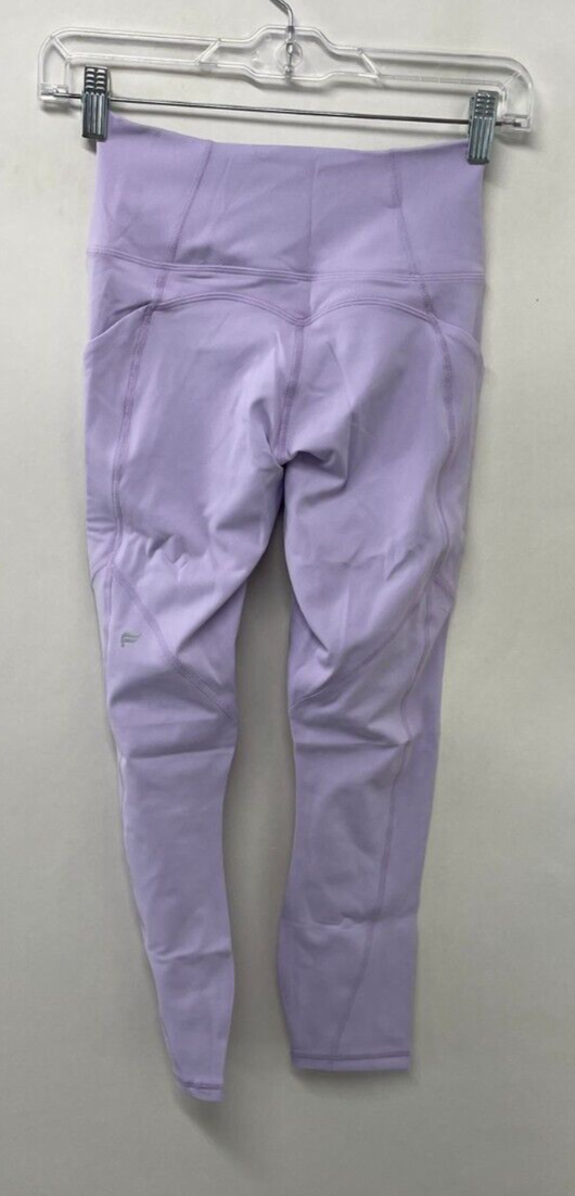 Fabletics Womens XXS The Oasis Capri Legging Yoga Pant Hazy Iris Purple PureLuxe