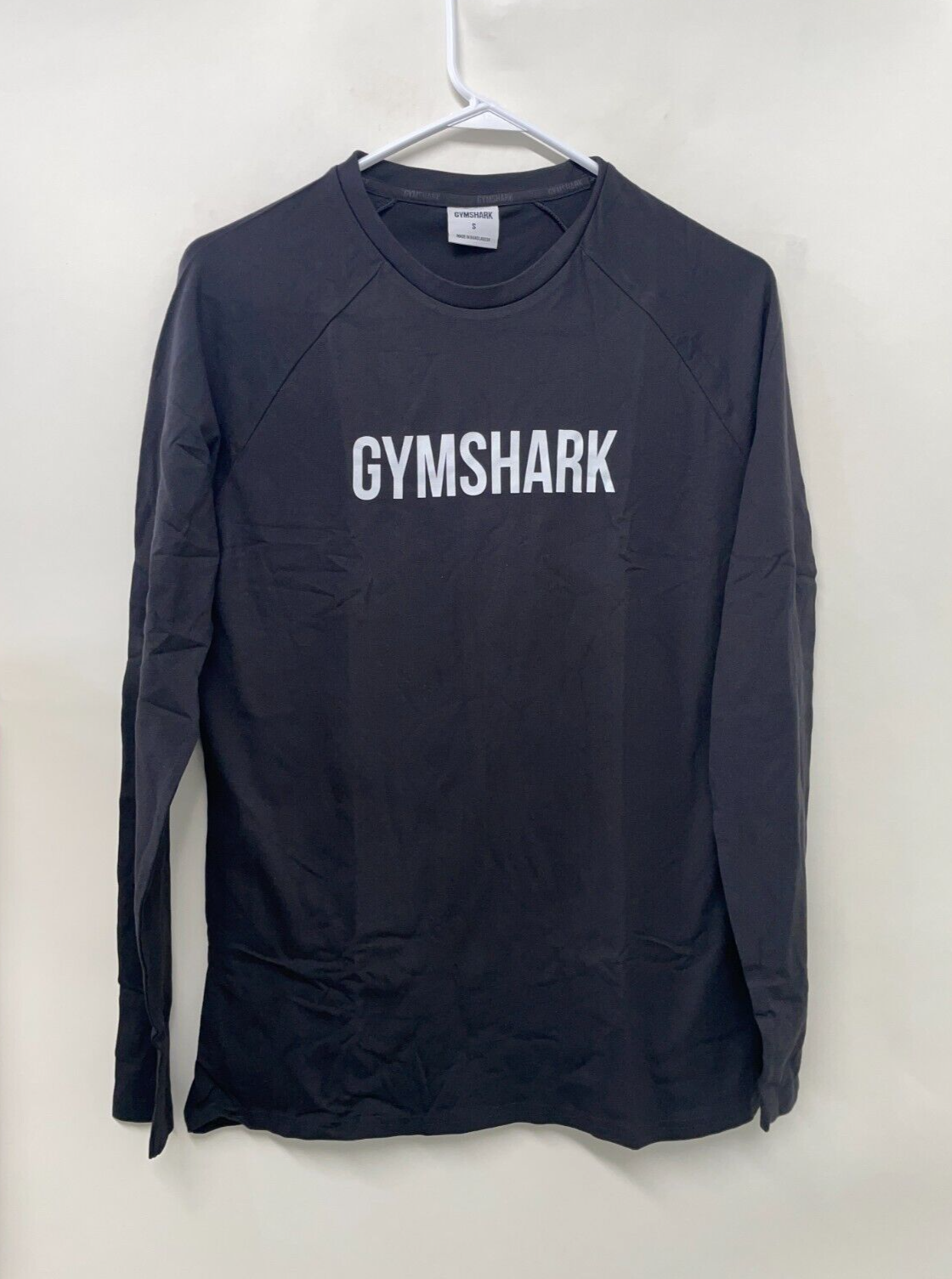 Gymshark Long Line Long Sleeve Top - Black