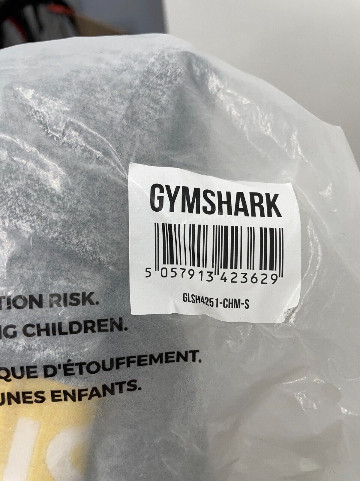 Gymshark Womens S Flex Compression Shorts Charcoal Yellow Waist Band