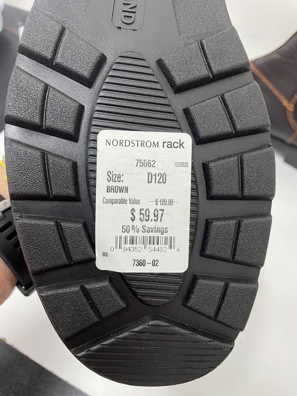 Eastland Mens 12 Julius Chelsea Boots Brown Leather Pull On Elastic Goring