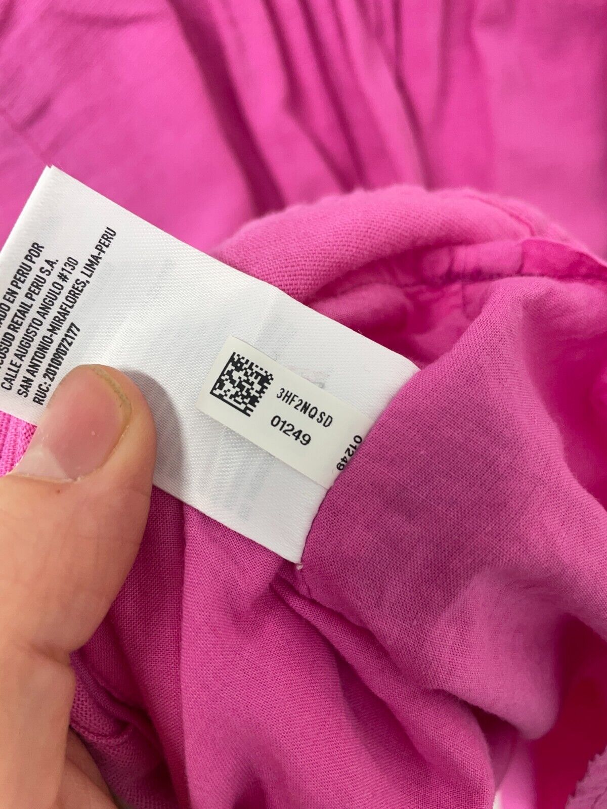 American Eagle Outfitters Womens M Wrap Mini Dress Hot Pink Sleeveless Button Up