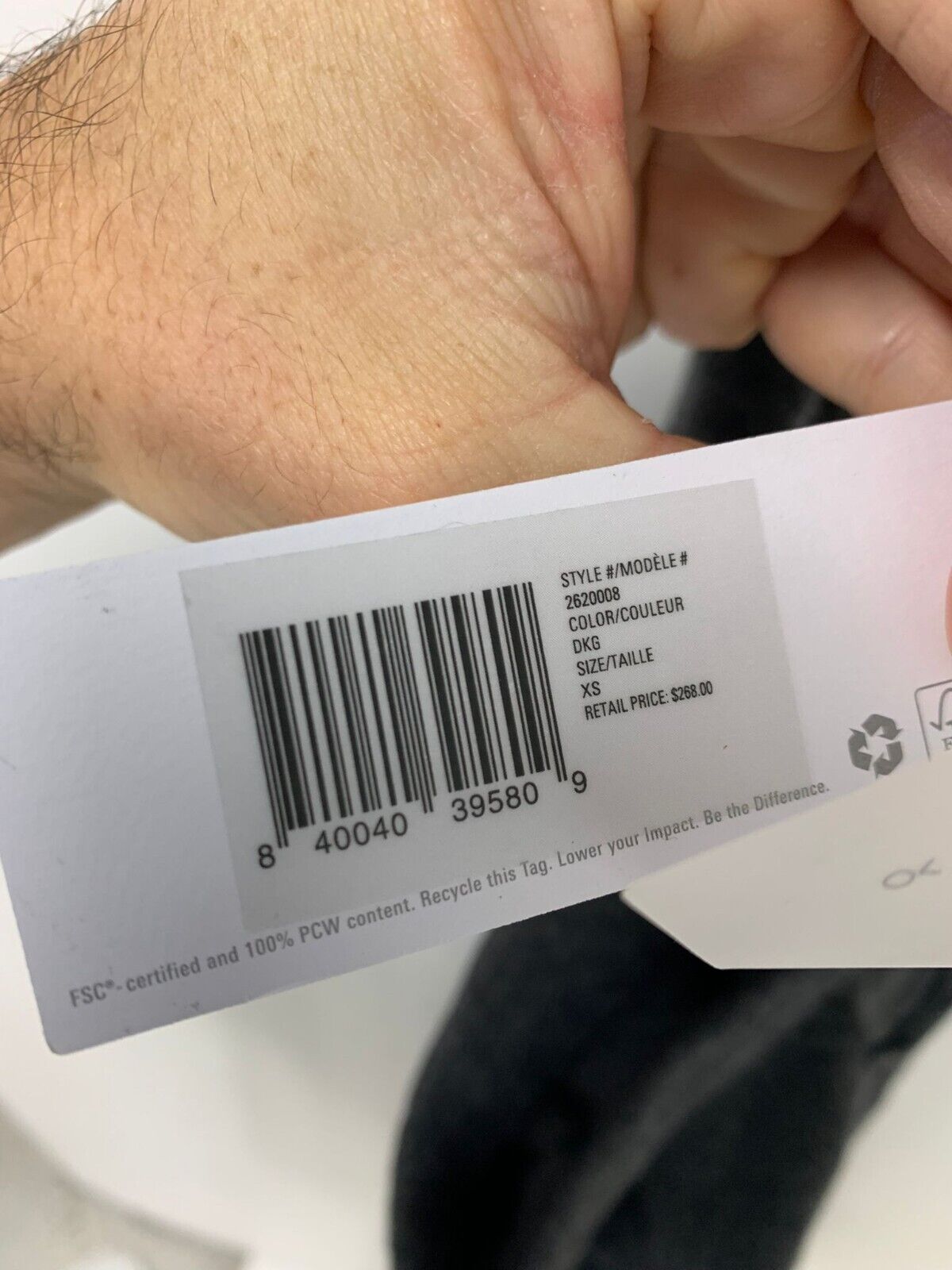 Outerknown Womens XS Hudson Joggers Pants Cashmere Dark Gray Charcoal