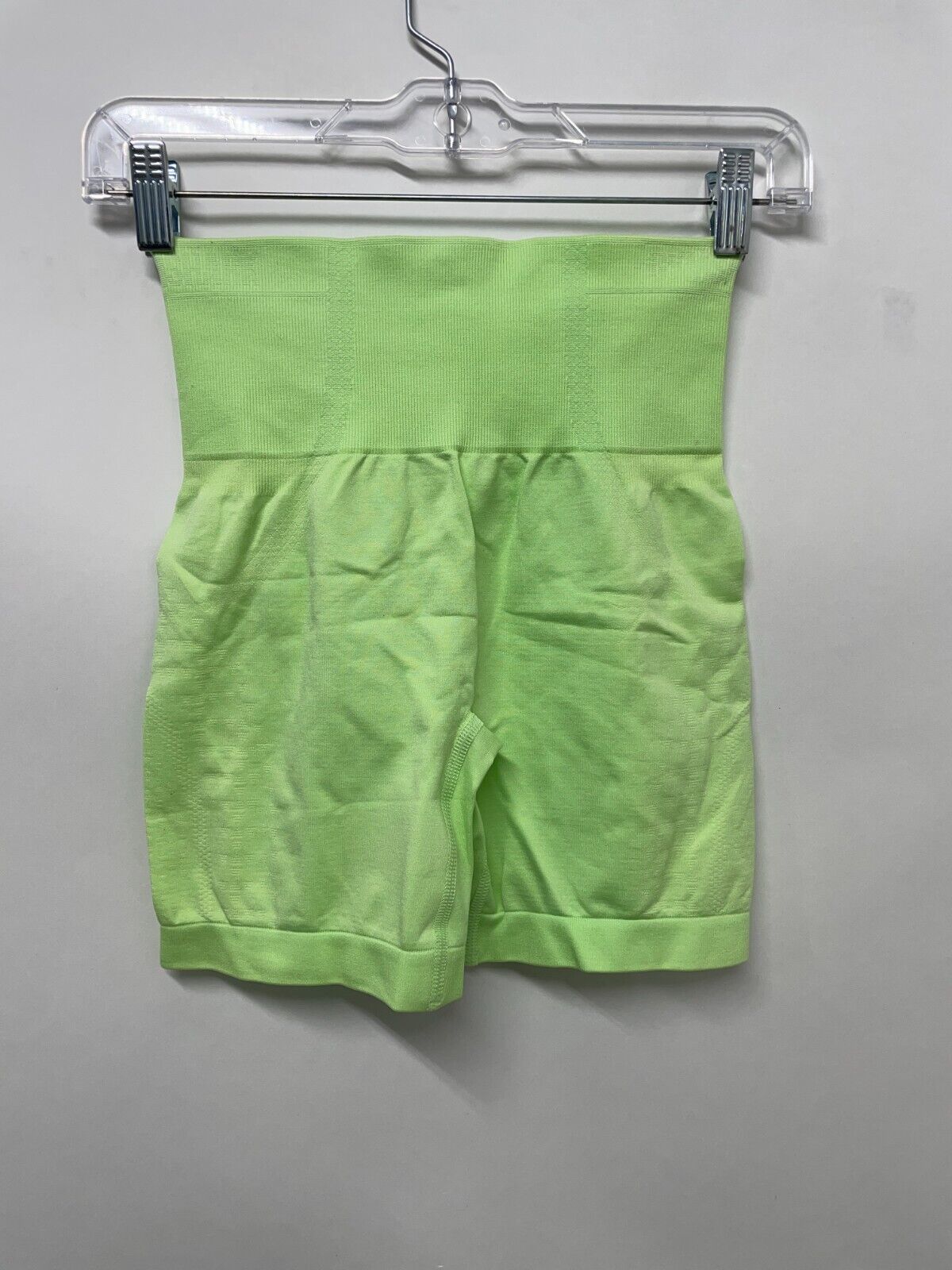 Gymshark Womens S Apex Seamless Short Light Green High Rise Athletic GLSH5113-CL