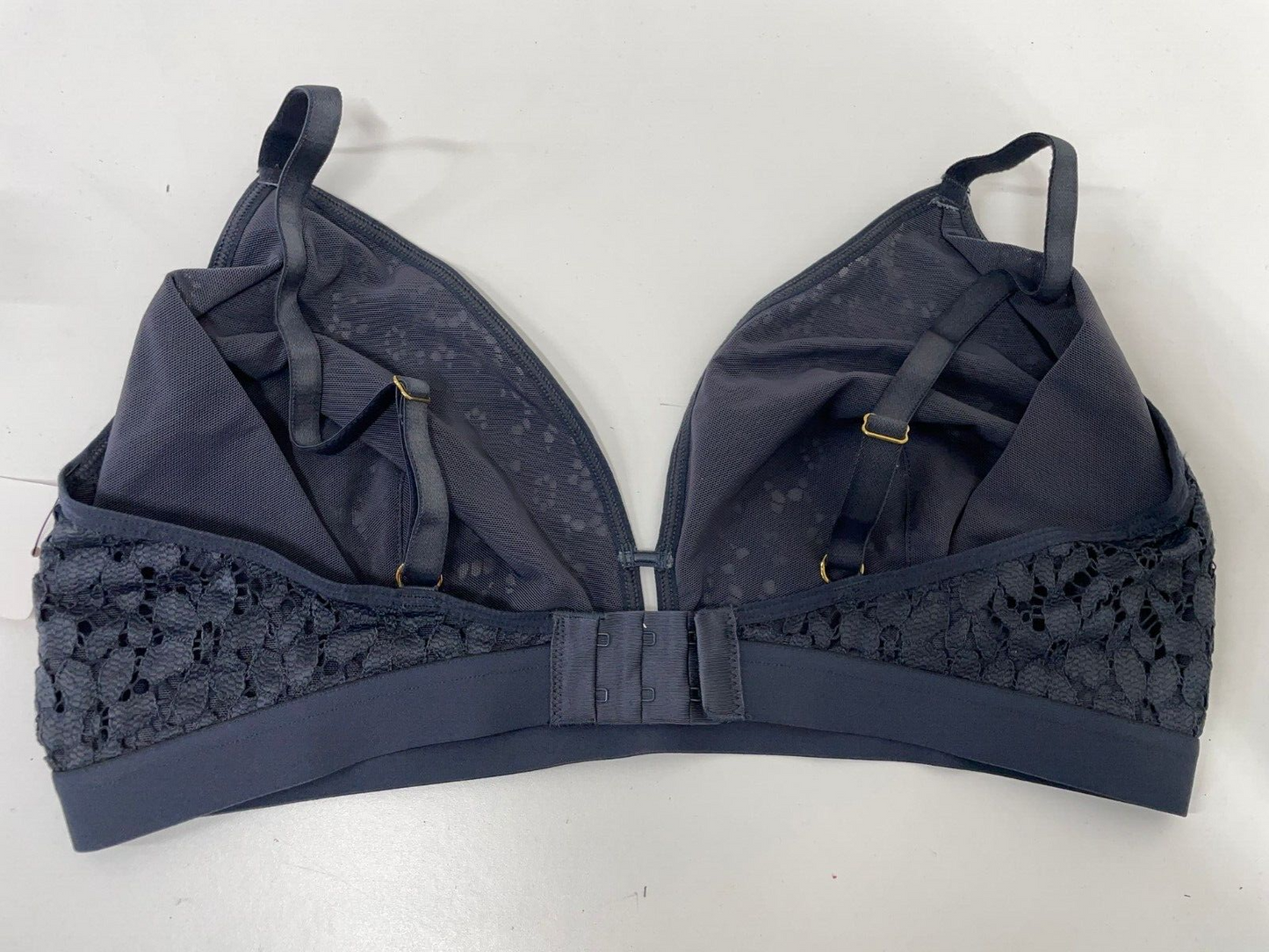 Lively Womens 3 The Floral Lace Busty Bralette Night Sky Mesh Lined 47673 Bra