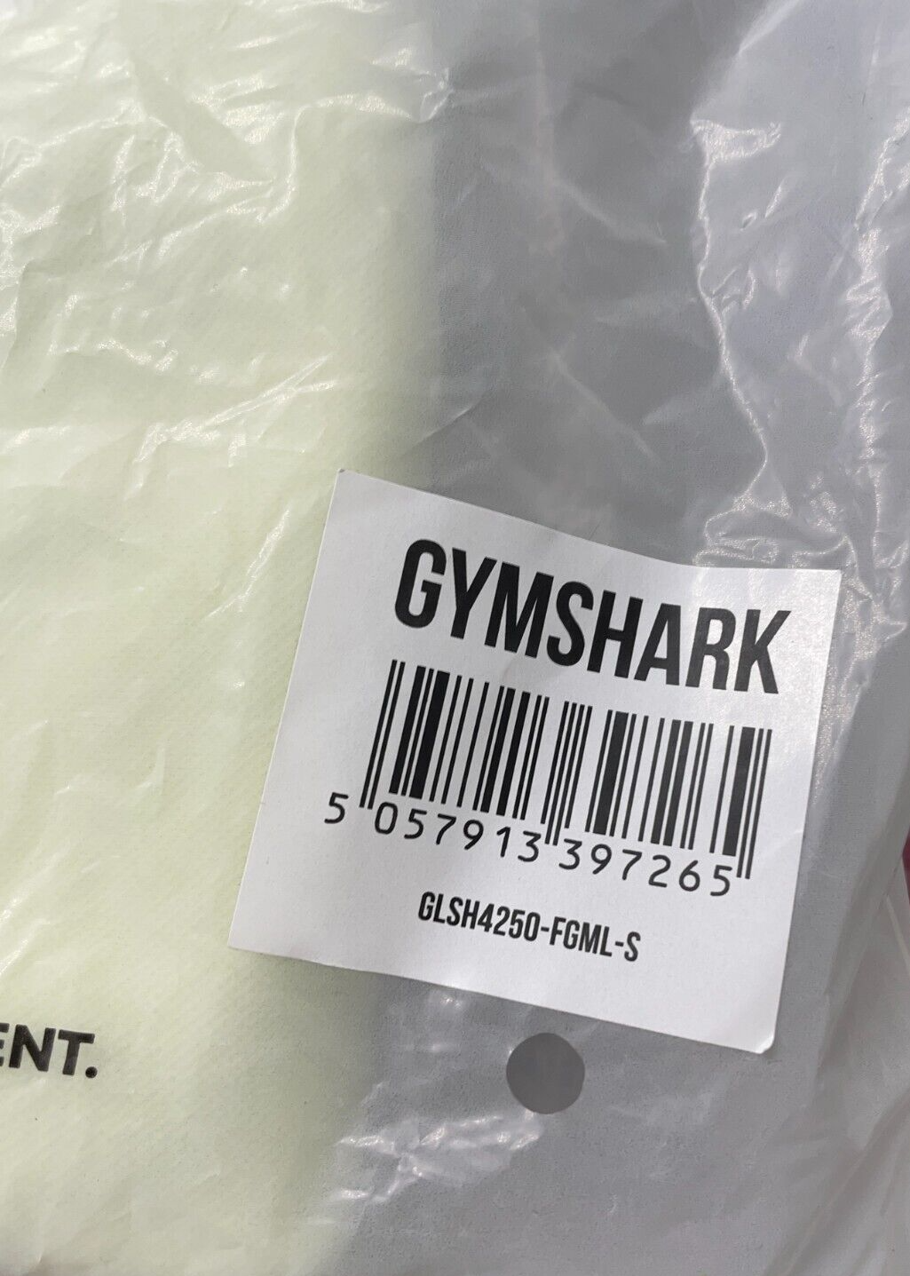 Gymshark Women's S Flex Cycling Shorts Light Green Marl High Waist GLSH4250 NWT