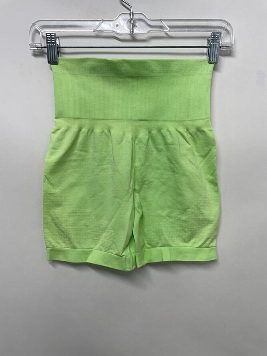 Gymshark Womens S Apex Seamless Short Light Green High Rise Athletic GLSH5113-CL