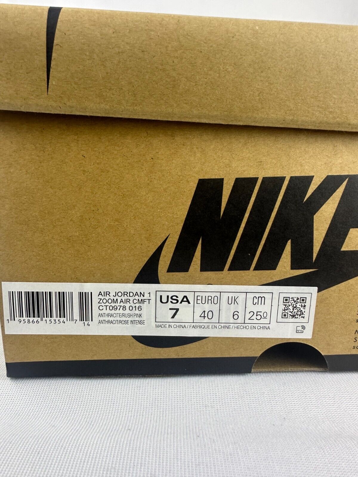 Nike Mens 7 Air Jordan 1 High Zoom CMFT Multicolor Basketball Shoes CT0978-016