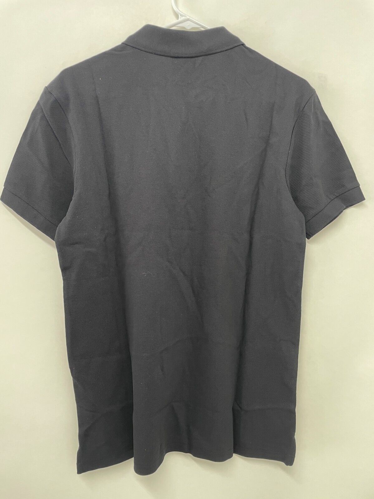 Paul Smith Mens M Slim Fit Short Sleeve Zebra Rainbow Logo Polo Shirt Black