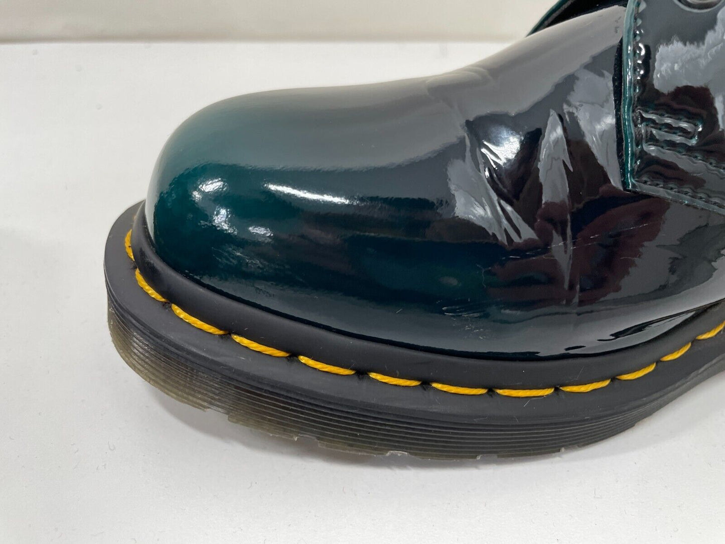 Dr Martens Airwair Womens 9 Vegan 1461 Oxford Shoes Super Glossy Finish 26890431