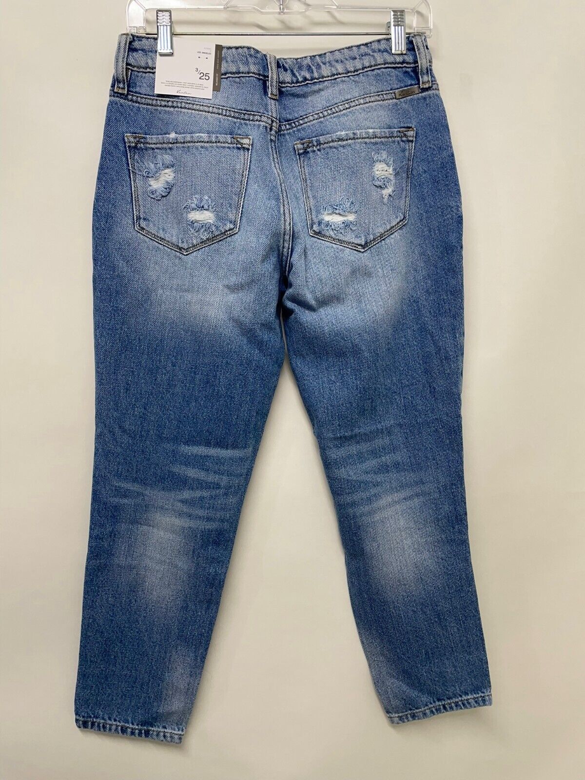 Kancan Womens 3/25 Lot 2 Mom Kerrigan Relaxed Bonnie Jeans Boyfriend High Waist