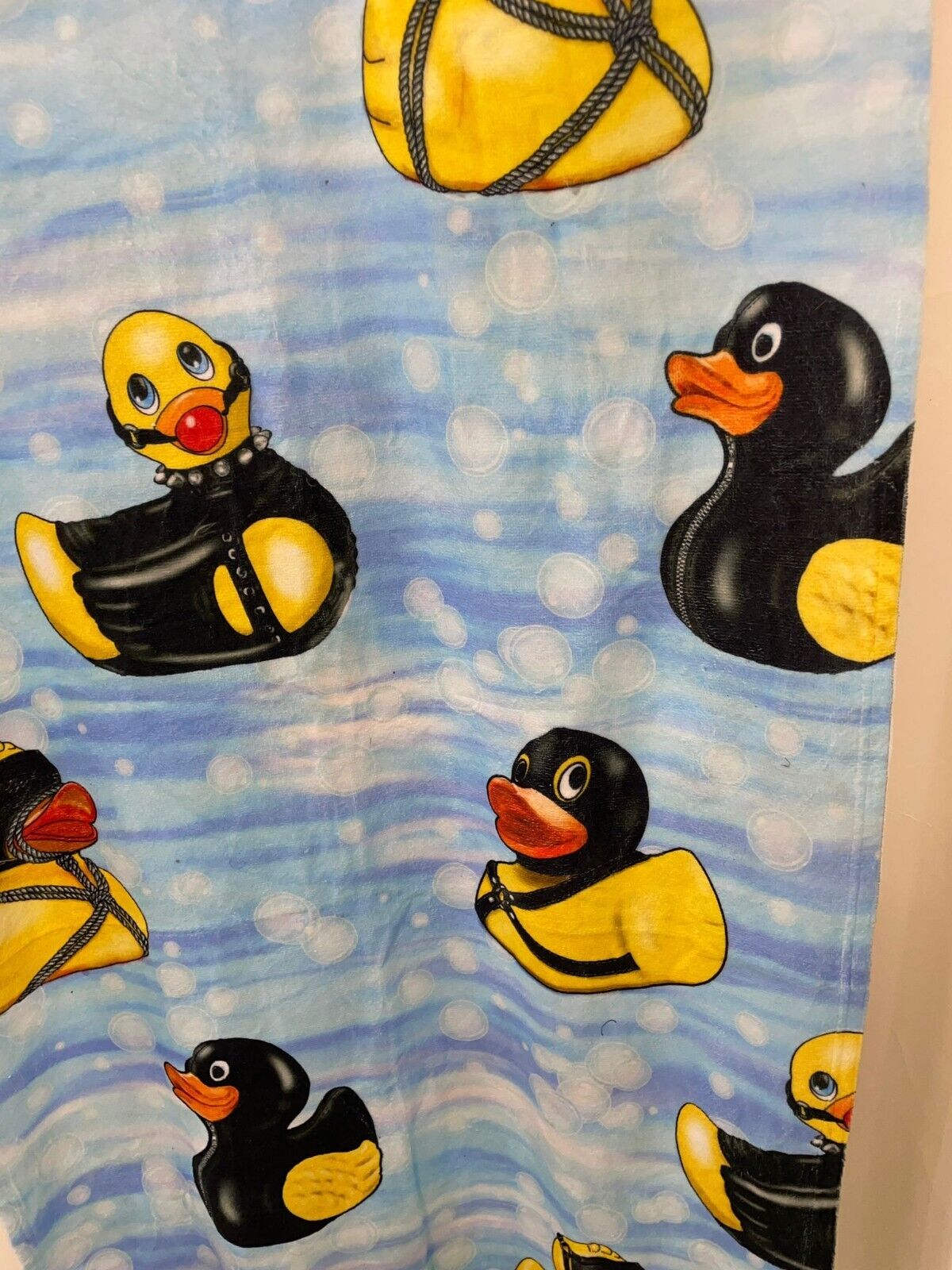 Cub and Bare SPLASH SWIMWEAR Naughty Ducks Beach Towel LBGTQ Gay Pride BSDM