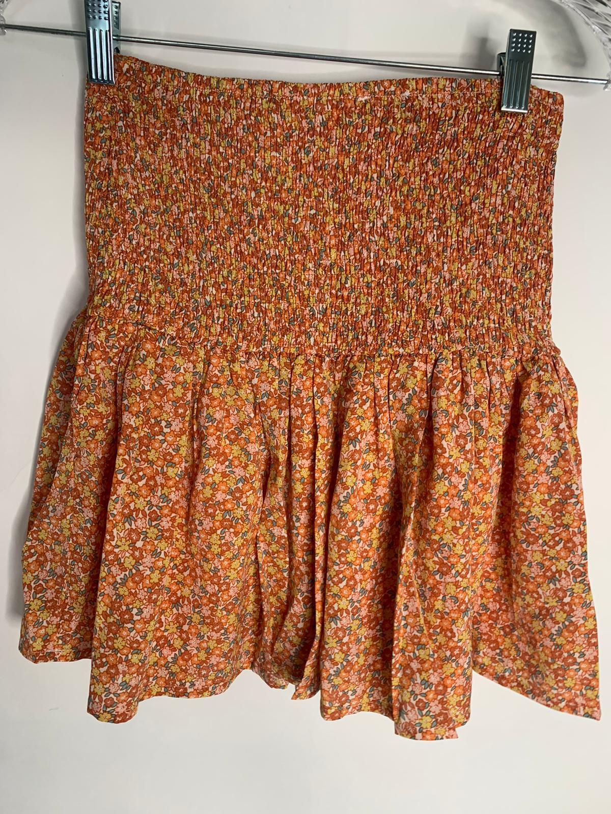 Princess Polly Womens 6 Senorita Set Off Shoulder Floral Blouse Top & Skirt